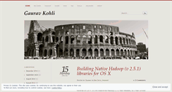 Desktop Screenshot of gauravkohli.com
